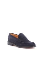 Tricker's James Penny Loafer Suede Tricker's James Penny Loafer Suede - Oceano