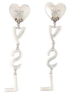 Saint Laurent Earrings Saint Laurent Earrings - Argent Oxyde Crystal