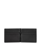 Bottega Veneta No Coin Wallet Calf Bottega Veneta No Coin Wallet Calf - Black Silver