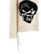 'skull' Sweater Alexander McQueen 'skull' Sweater - Ivory/black