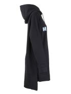 Marni Marni Print Cotton Over-sized Sweatshirt Marni Marni Print Cotton Over-sized Sweatshirt - Blue/black