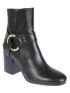 Chloé Stud Leather Ankle Boots Chloé Stud Leather Ankle Boots - Nero