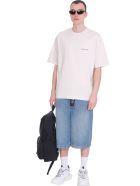 Balenciaga Shorts In Blue Denim Balenciaga Shorts In Blue Denim - Blu Denim