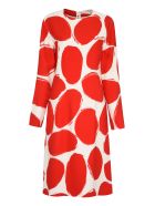 Marni Printed Cady Dress Marni Printed Cady Dress - Ivory