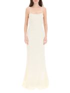 Jacquemus La Robe Novio Long Dress Jacquemus La Robe Novio Long Dress - CHAMPAGNE (Beige)