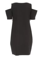 La Petit Robe Di Chiara Boni Dress Boat Neck W/naked Shoulder La Petit Robe Di Chiara Boni Dress Boat Neck W/naked Shoulder - Black
