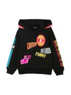 Dsquared2 Black Teen Sweatshirt Dsquared2 Black Teen Sweatshirt - Nera