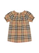 Burberry Vintage Check Print Dress Burberry Vintage Check Print Dress - Beige