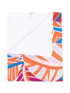 Emilio Pucci Emilio Pucci Kids Multicolored Blanket Emilio Pucci Emilio Pucci Kids Multicolored Blanket - Arancio/azzurro
