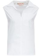 Marni White Cotton Shirt Marni White Cotton Shirt - White