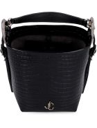 Jimmy Choo Varenne Leather Bucket Bag Jimmy Choo Varenne Leather Bucket Bag - black