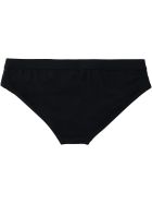 Dolce & Gabbana Logo Print Swim Briefs Dolce & Gabbana Logo Print Swim Briefs - black