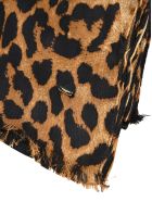 Saint Laurent Leopard Print Scarf Saint Laurent Leopard Print Scarf - BIEGE BLACK LEO