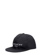 Cap Flat Peak Hats In Black Cotton Givenchy Cap Flat Peak Hats In Black Cotton