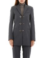 Rokh Hook Blazer Rokh Hook Blazer - DARK GREY (Grey)