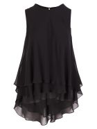 Max Mara 'randers' Silk Top Max Mara 'randers' Silk Top - Black