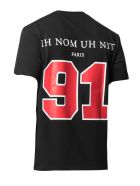 ih nom uh nit Black Cotton T-shirt ih nom uh nit Black Cotton T-shirt - Nero