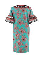 La DoubleJ Walk The Dog Printed Cotton Dress La DoubleJ Walk The Dog Printed Cotton Dress - Multicolor