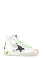 Golden Goose Francy Classic Leather High-top Sneakers Golden Goose Francy Classic Leather High-top Sneakers - White