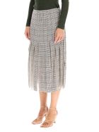 Gabriela Hearst Binka Midi Wool Skirt Gabriela Hearst Binka Midi Wool Skirt - MINI CHECK (Brown)