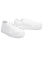 Prada Leather Low-top Sneakers Prada Leather Low-top Sneakers - White