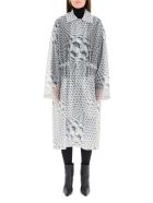 Marine Serre Printed Raincoat Marine Serre Printed Raincoat - WHITE