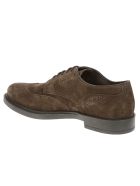 Tod's Bucature Perforated Derby Shoes Tod's Bucature Perforated Derby Shoes - Marrone