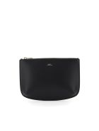 A.P.C. Sarah Leatherclutch A.P.C. Sarah Leatherclutch - BLACK