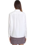 Alessandra Rich Shirt In White Silk Alessandra Rich Shirt In White Silk - white
