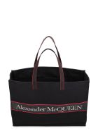 Alexander McQueen Canvas Tote Bag Alexander McQueen Canvas Tote Bag - Nero
