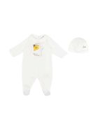 Fendi White Babysuit Fendi White Babysuit - Gesso