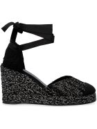 Castañer Coco Jute Wedge Espadrilles Castañer Coco Jute Wedge Espadrilles - black