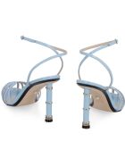 Alevì Denise Patent Leather Sandals Alevì Denise Patent Leather Sandals - Blue
