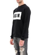 MSGM Logo Box Sweatshirt MSGM Logo Box Sweatshirt - Nero