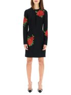 Dolce & Gabbana Mini Dress With Rose Embroidery Dolce & Gabbana Mini Dress With Rose Embroidery - Ricamati