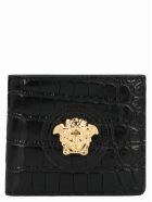 Versace 'medusa' Wallet In Nero/oro