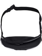 Givenchy Downtown Nylon Belt Bag With Patches Givenchy Downtown Nylon Belt Bag With Patches - black