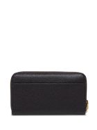 Dolce & Gabbana Sicily Wallet In Grained Leather Dolce & Gabbana Sicily Wallet In Grained Leather - Black