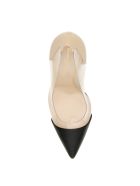 Gianvito Rossi Two-tone Plexi Pumps Gianvito Rossi Two-tone Plexi Pumps - BLACK TRASP NUDE (Black)