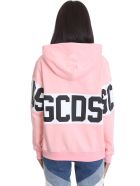 Sweatshirt In Rose-pink Cotton GCDS Sweatshirt In Rose-pink Cotton - Pink