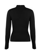 Michael Kors Collection Turtleneck Merino Wool Sweater Michael Kors Collection Turtleneck Merino Wool Sweater - Black