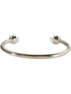 Alexander McQueen Twin Skull Brass Bracelet Alexander McQueen Twin Skull Brass Bracelet - Gold