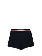 Moncler Drawstrings Logo Shorts Blue Moncler Drawstrings Logo Shorts Blue - Blu