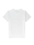 Young Versace Printed Cotton T-shirt Young Versace Printed Cotton T-shirt - White