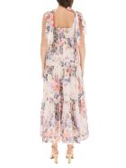 Brigthon Dress In Floral Cotton Zimmermann Brigthon Dress In Floral Cotton - Multicolor