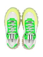 Dsquared2 Sneakers With Color-block Design Dsquared2 Sneakers With Color-block Design