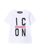 Dsquared2 White T-shirt Dsquared2 White T-shirt - Unica