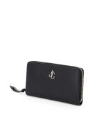 Jimmy Choo Pippa Zip-around Wallet Jimmy Choo Pippa Zip-around Wallet - BLACK (Black)