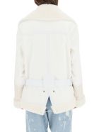 Mr & Mrs Italy Cotton Jacket With Nappa And Shearling Inserts Mr & Mrs Italy Cotton Jacket With Nappa And Shearling Inserts - OFF WHITE SAIL WHITE (White)