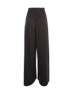 Stefano Mortari Viscose Pants W/elastic On Back Stefano Mortari Viscose Pants W/elastic On Back - Blue